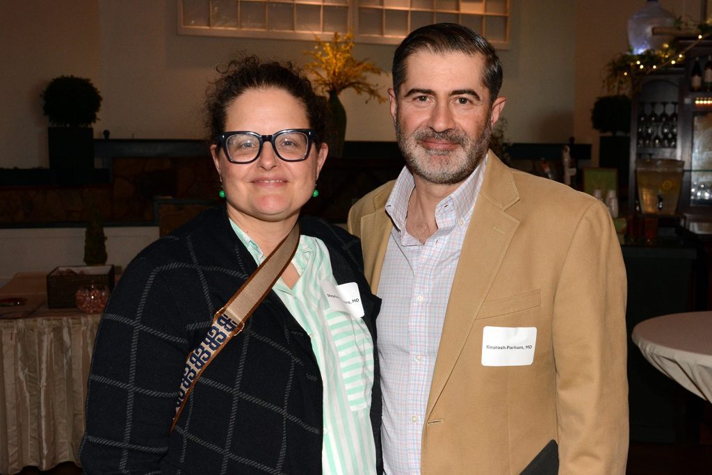 Stepanie Bowers and Kourosh Parham